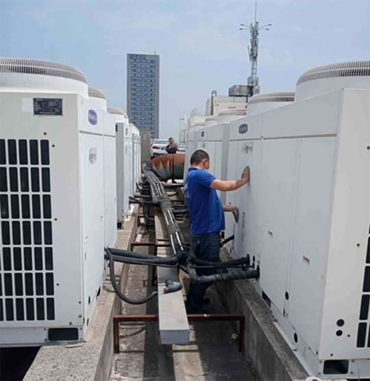 松滋中央空调制热和不制冷系统维修方法